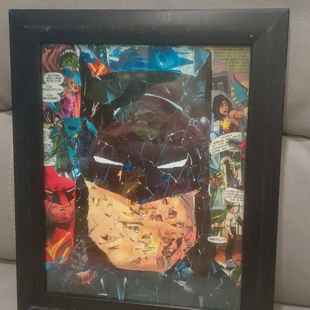 BATMAN COMIC WALL ART
